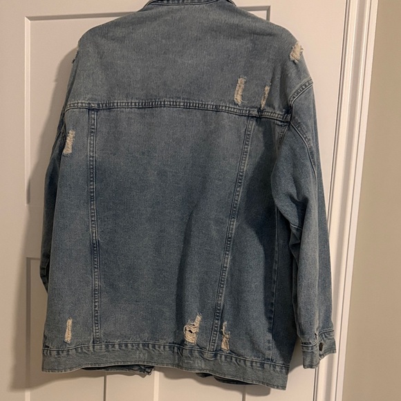 Distressed Denim Jacket - Picture 3 of 3